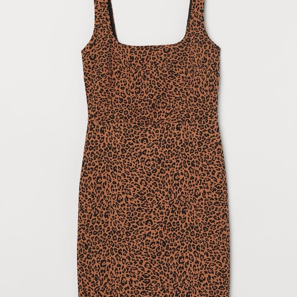 Hm cheetah bodycon dress - Picture 1 of 5